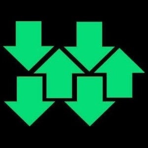 Night Signs - Luminus Large Arrow Markers