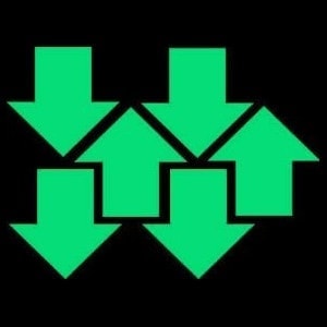 Night Signs - Luminus Large Arrow Markers
