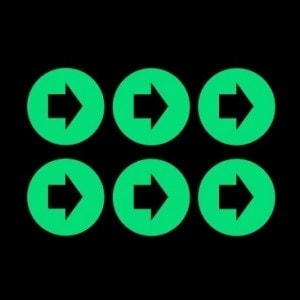 Night Signs - Luminous Disk Arrows Set