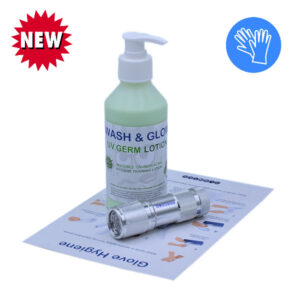 Glove hygiene safety training kit
